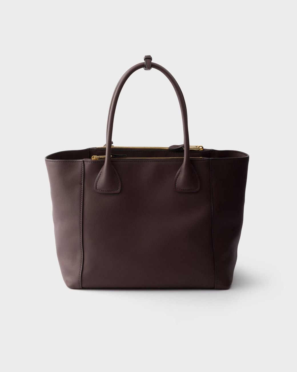 Prada Brown Large Leather Tote Bag