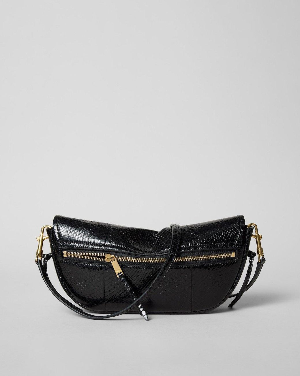 Céline Black Soft Triomphe Little Halfmoon