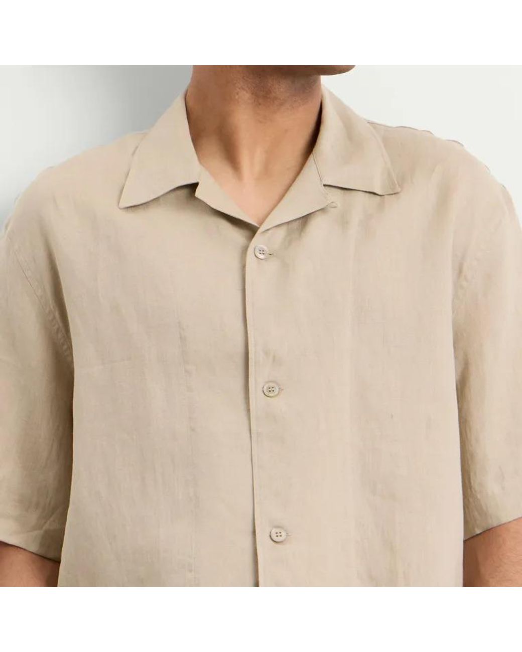 Studio Nicholson Natural Classic Collared Shirt for men