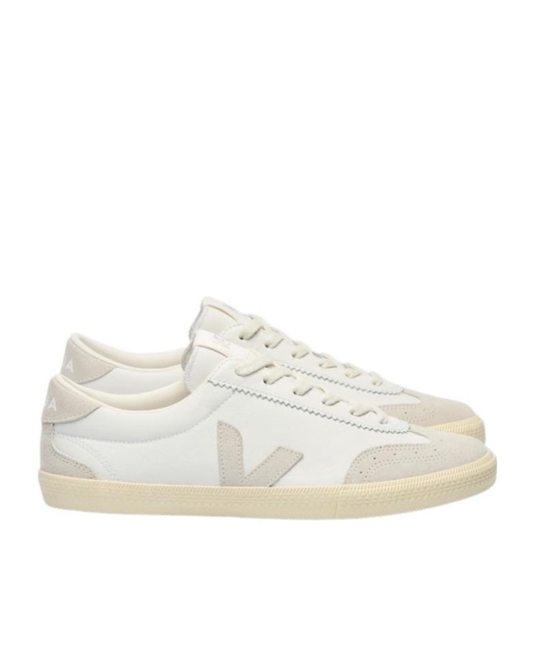 Veja White Volley O.T. Low-Top Sneakers for men