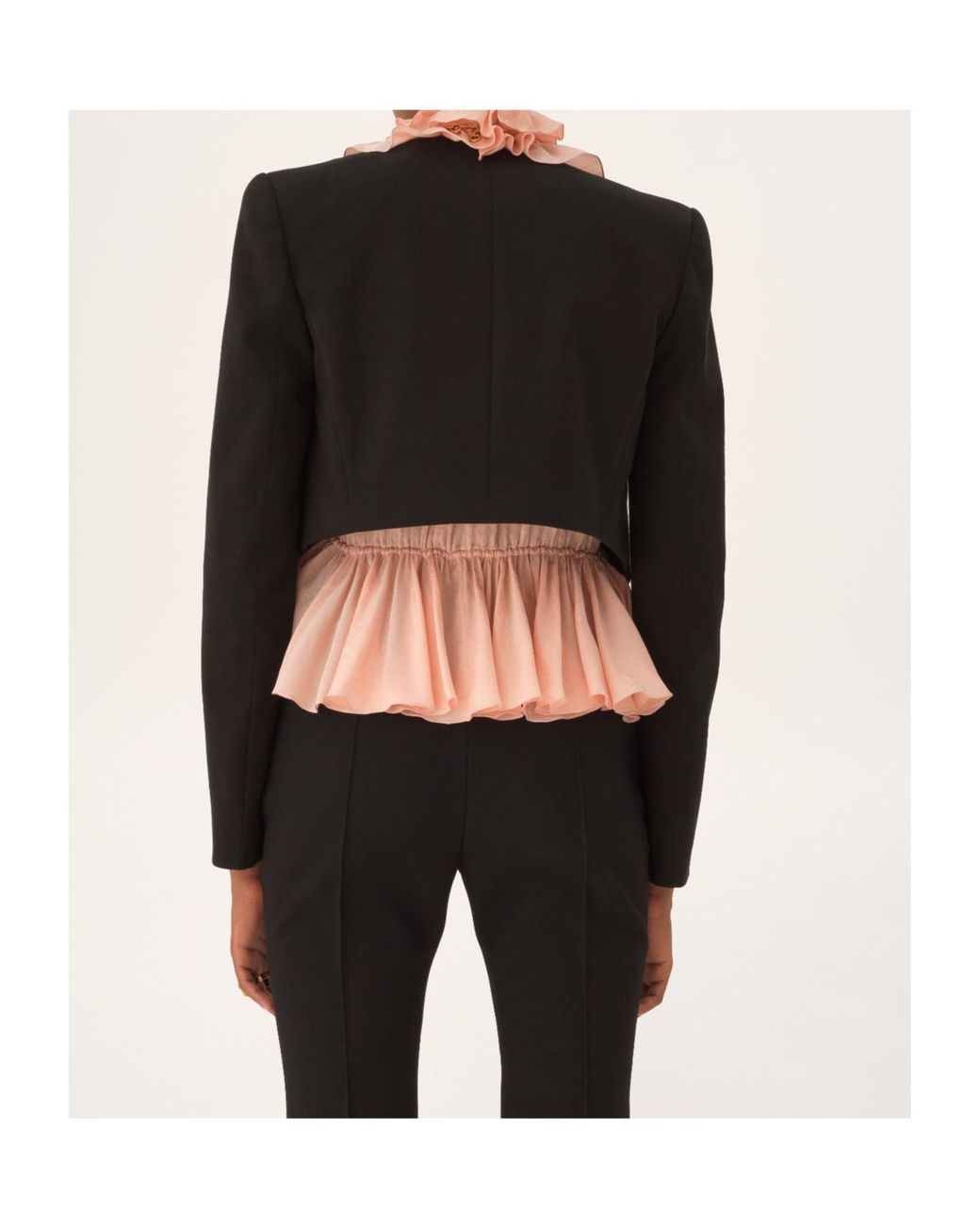 Chloé Black Cropped Cardigan