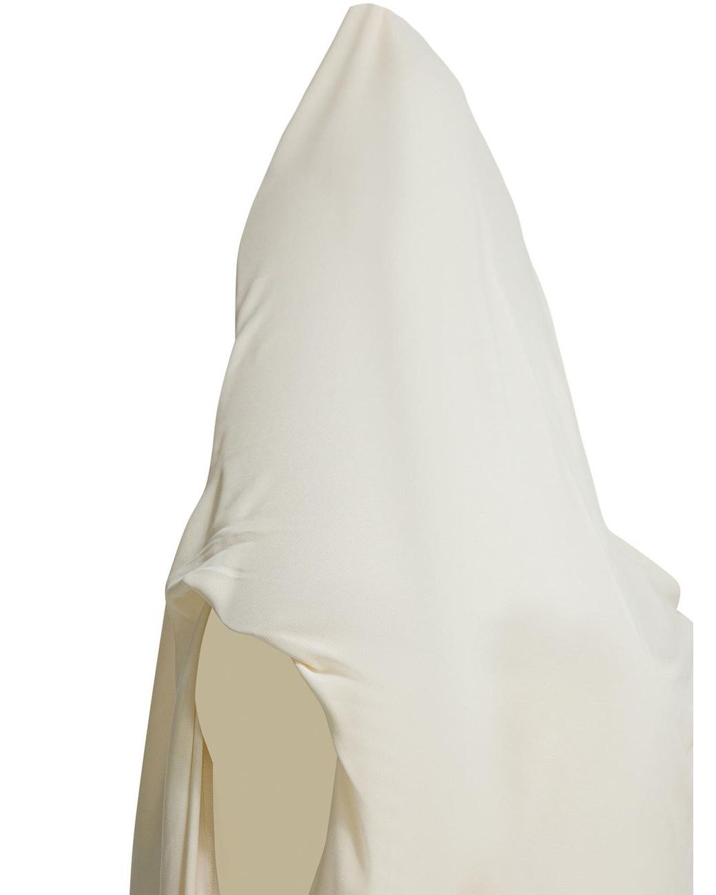 Alaïa White Alaïa Gathered Waist Bodysuit