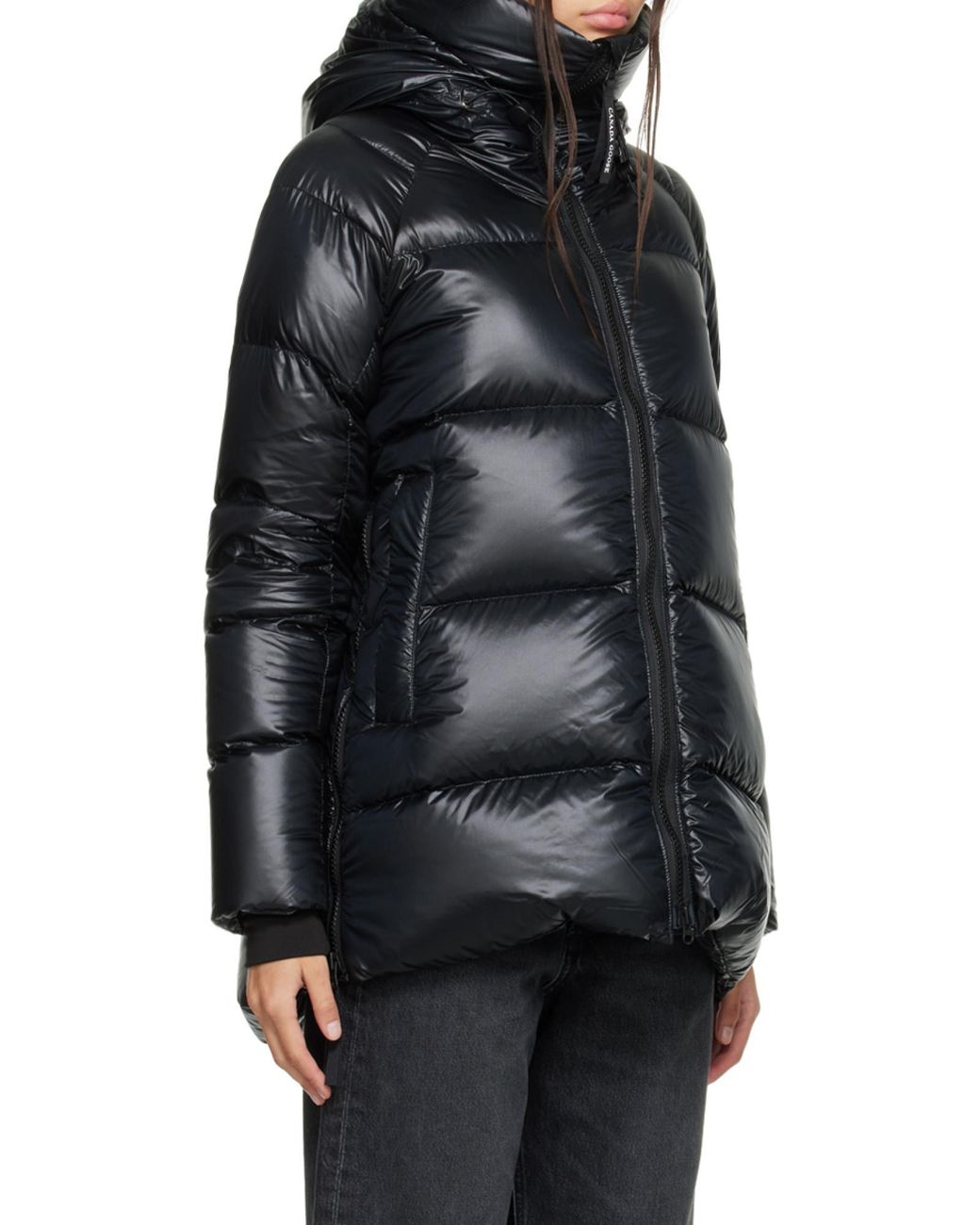 Canada Goose Black Cypress Puffer Hooded Jacket