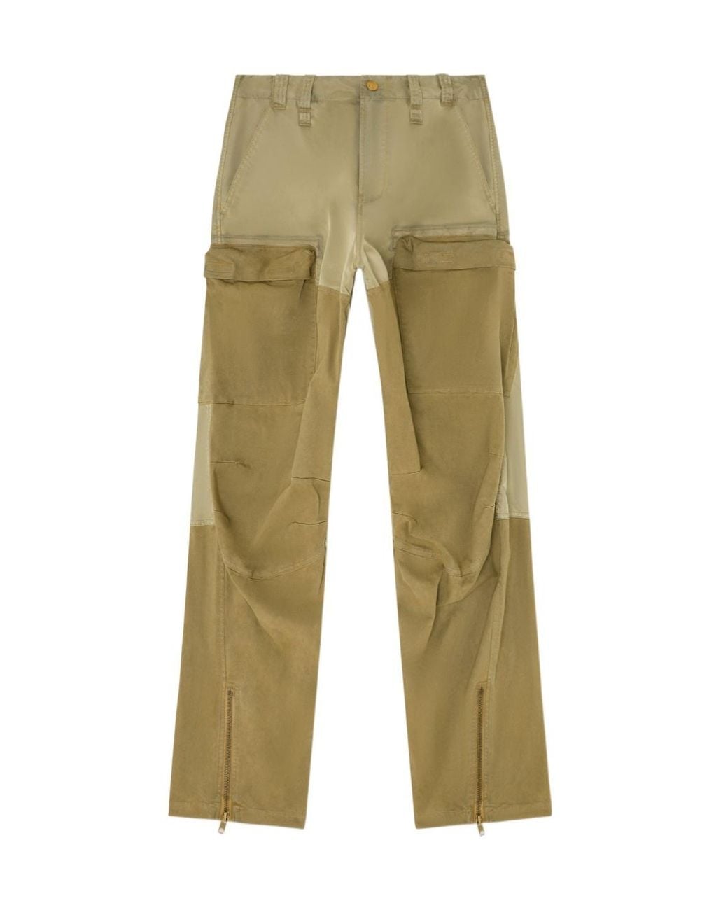 DIESEL Natural P-Arker Panelled Cargo Pants