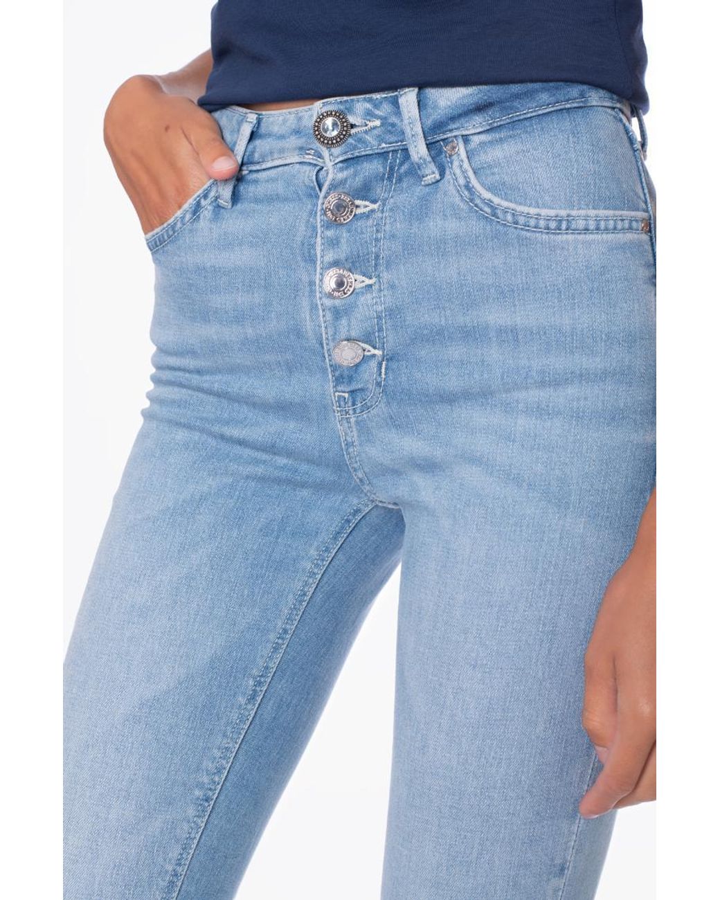 Guess Blue Belt-Loop Jeans