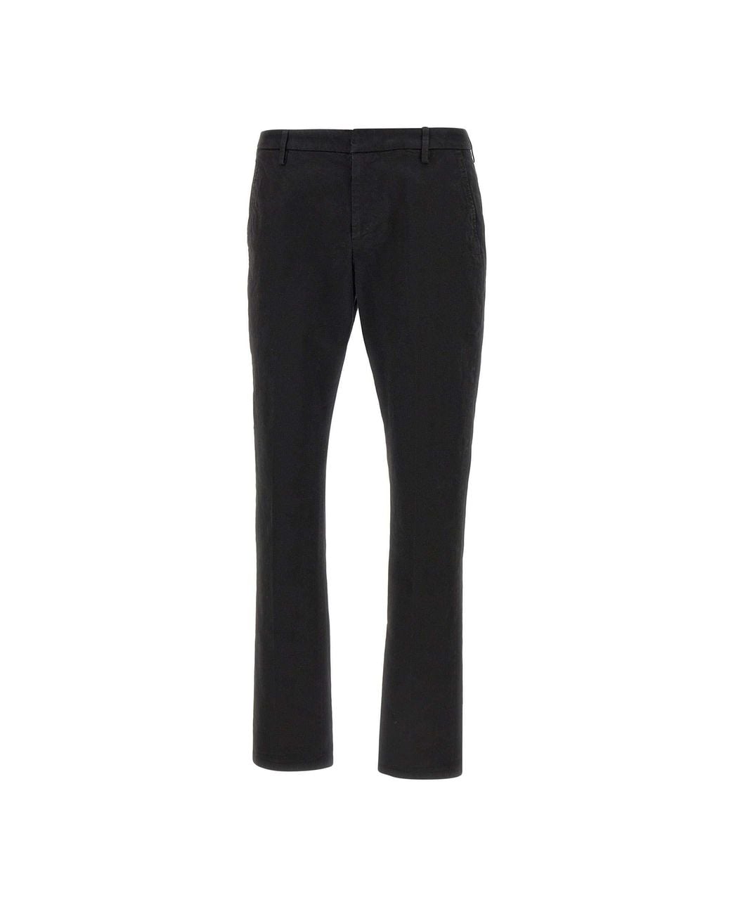 Dondup Black Gaubert Slim Fit Pants for men