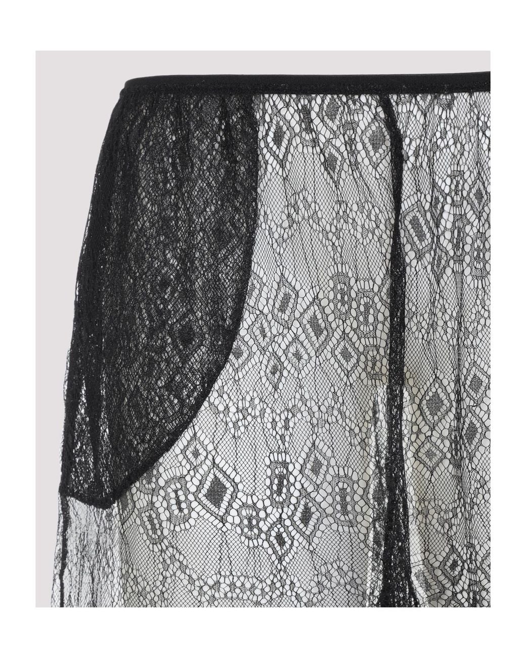 Frankie Shop Gray Orissa Lace Ballon Pants