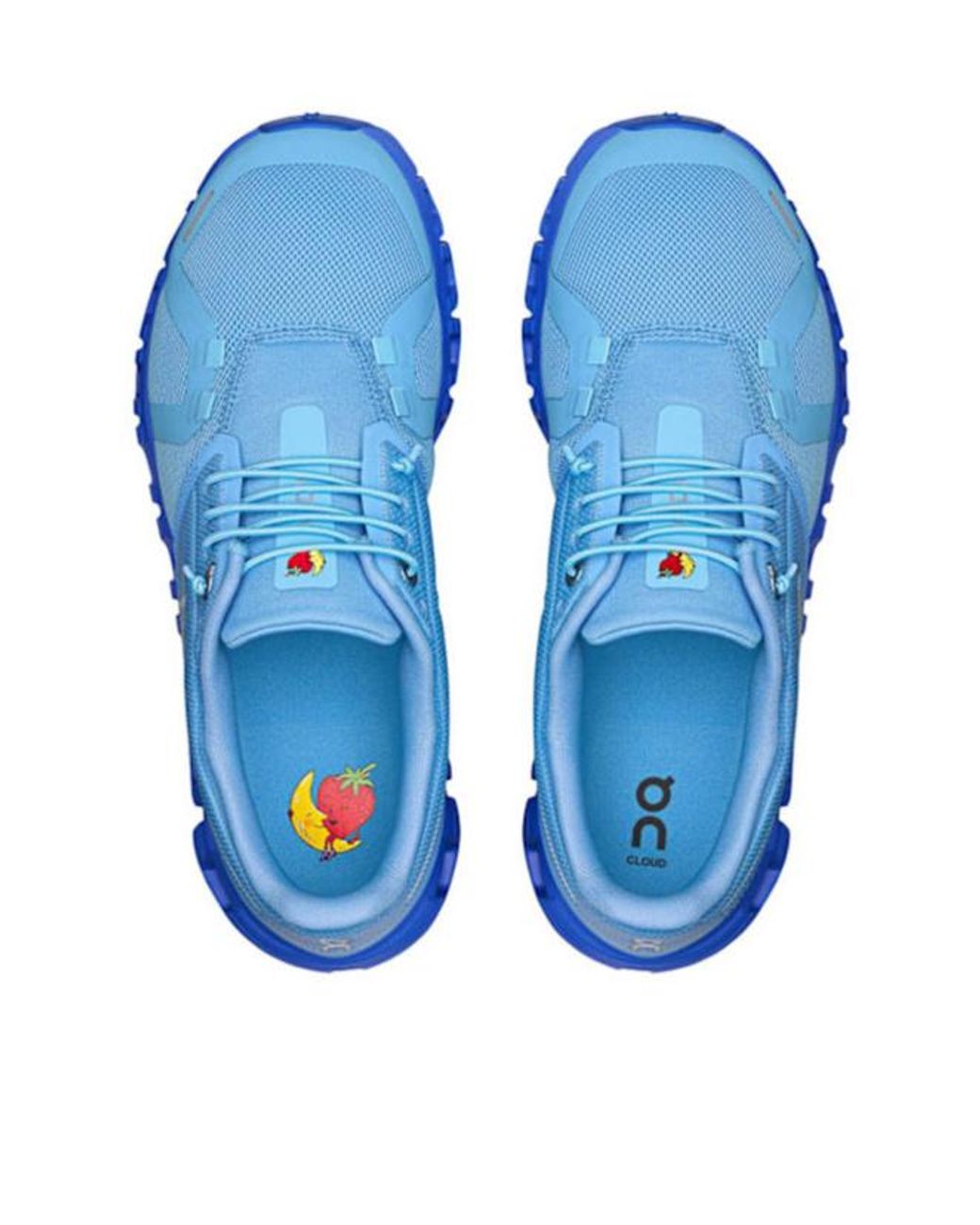 On Shoes Blue Laceup Sneakers