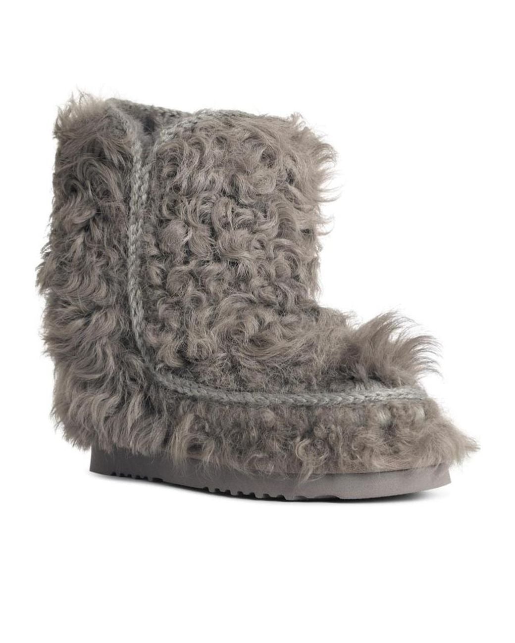 Mou Gray 'Eskimo 24' Short Boots