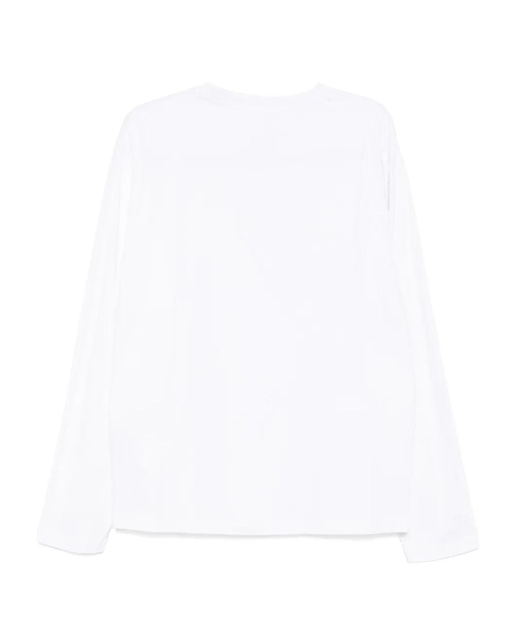 we11done White Logo Print T-Shirt