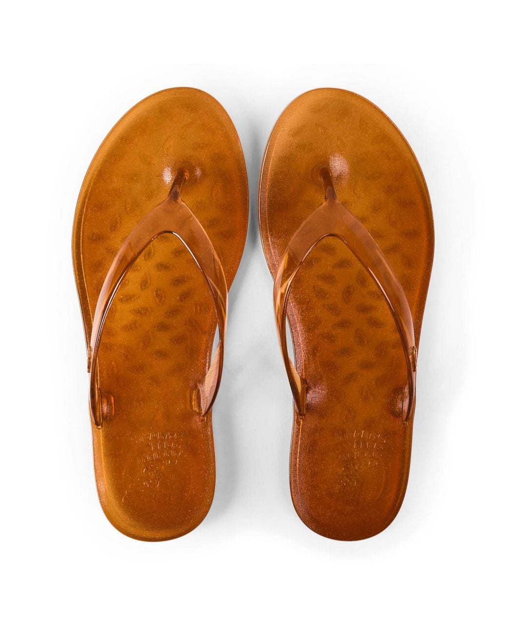Ancient Greek Sandals Brown Minimalist Jelly Sandals