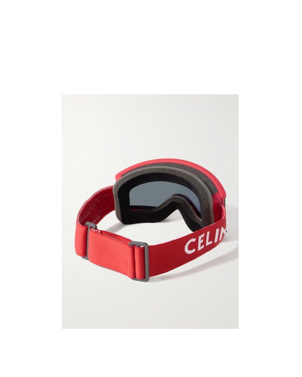 Céline Orange Logo Ski Goggles
