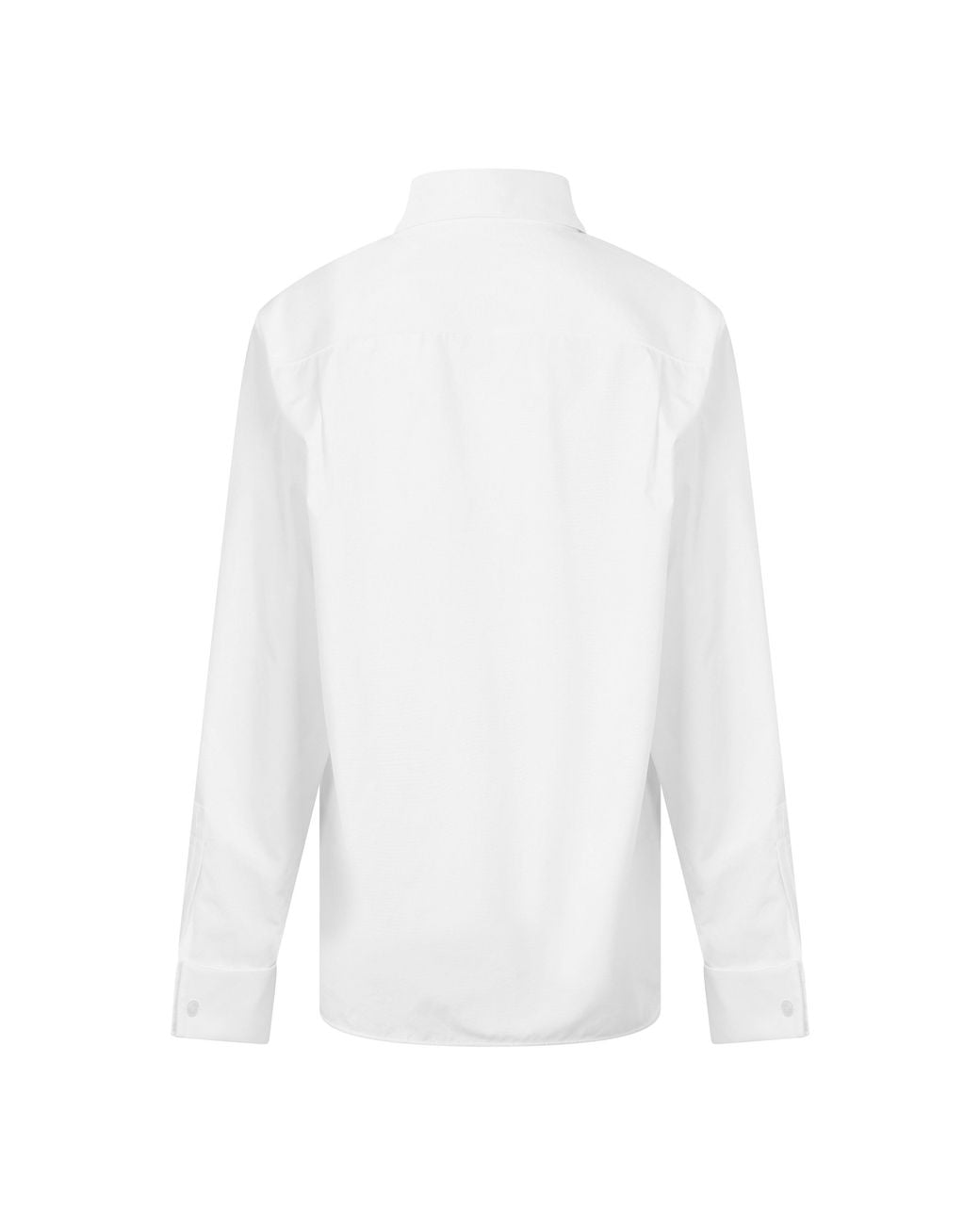 Saint Laurent White Long Sleeve Plain Shirt