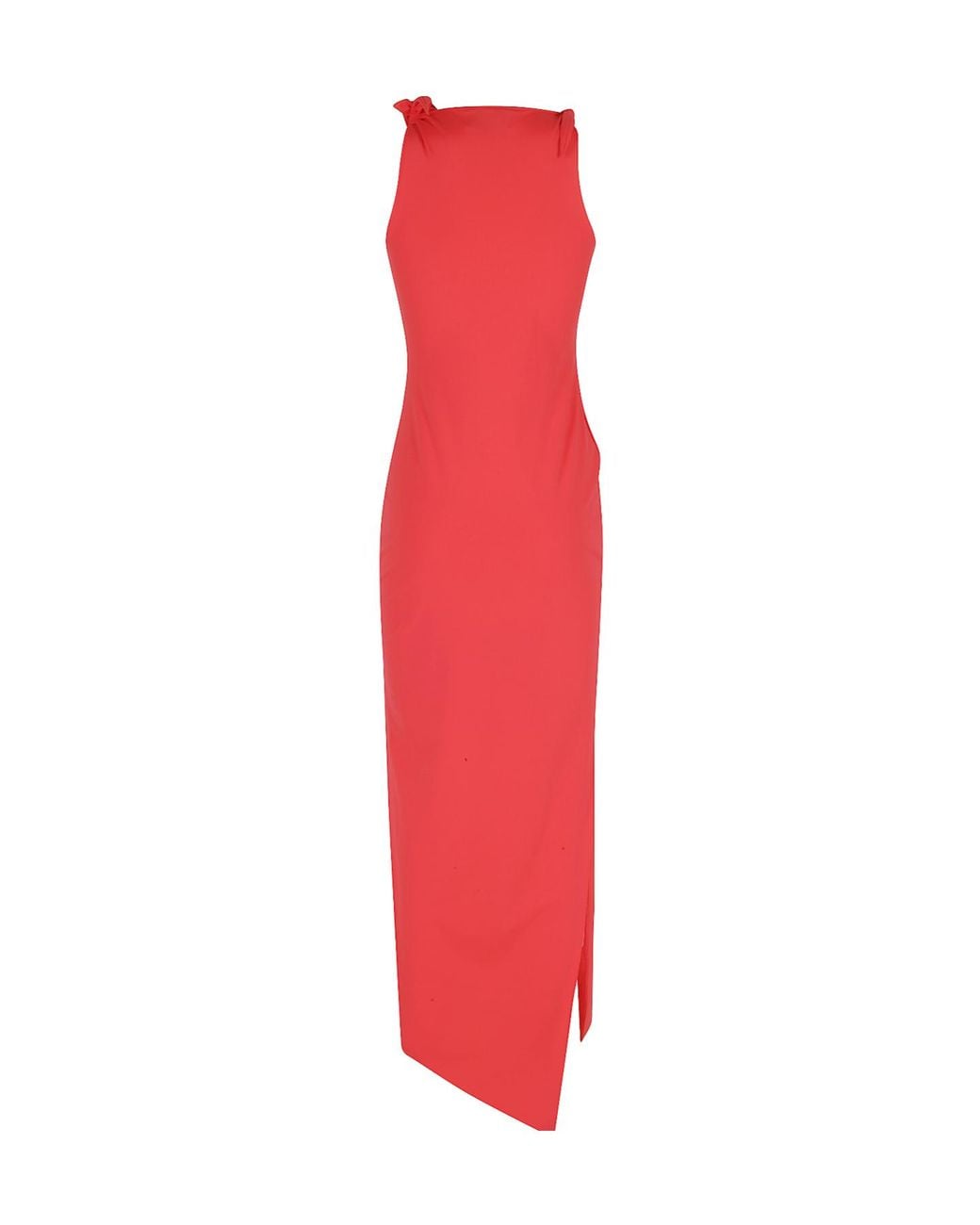 Coperni Red Dress With Knot