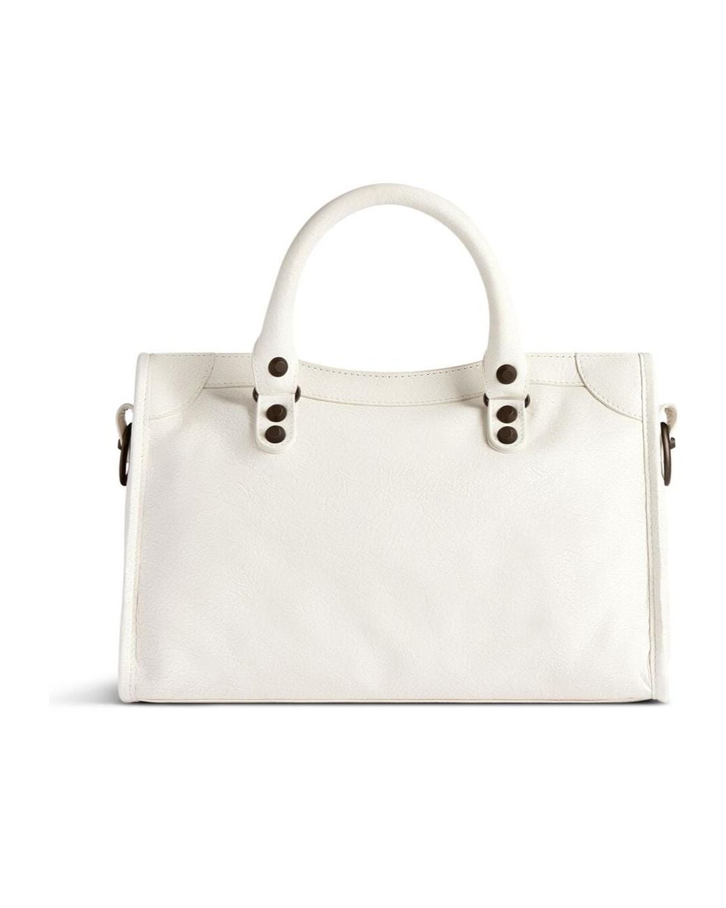 Balenciaga Natural Le City Small Top Handle Bag