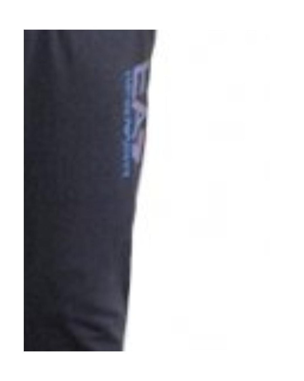EA7 Blue Logo Printing Two-Piece Set for men