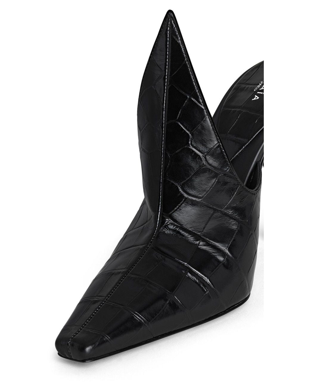 Alaïa Black Mules
