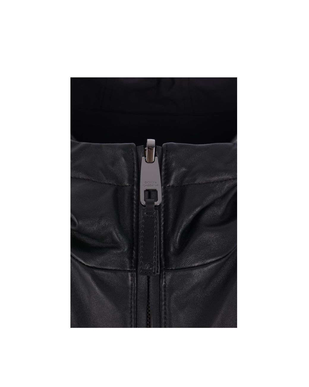 Dolce & Gabbana Gray Logo-Plaque Bomber Jacket for men