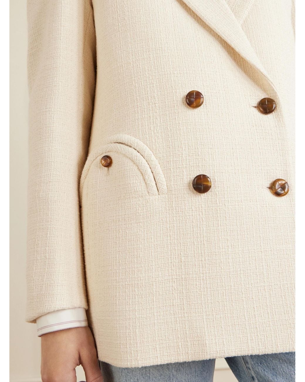 Blazé Milano Natural Tweed Blazer