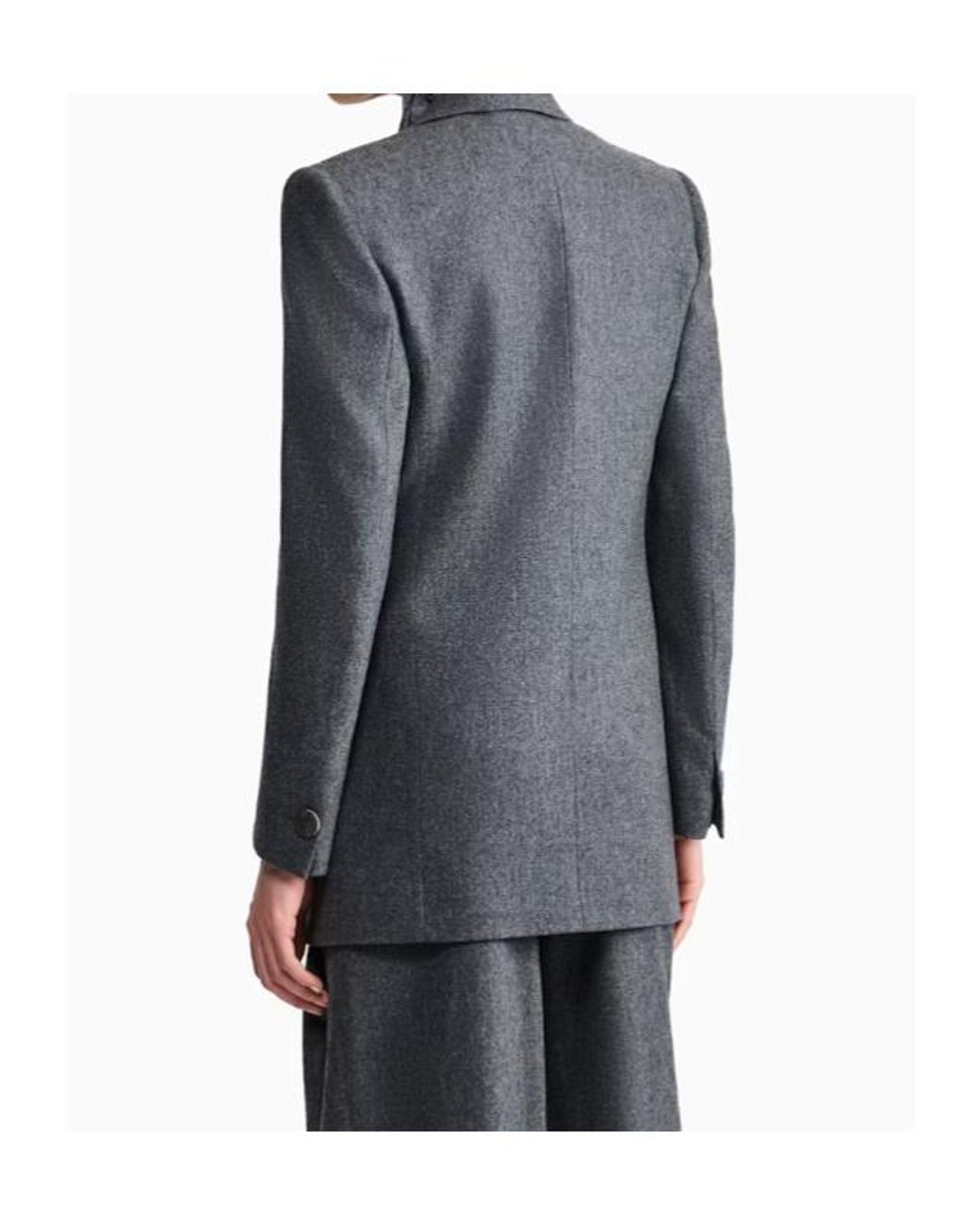 Giorgio Armani Blue Double-Breasted Jacket