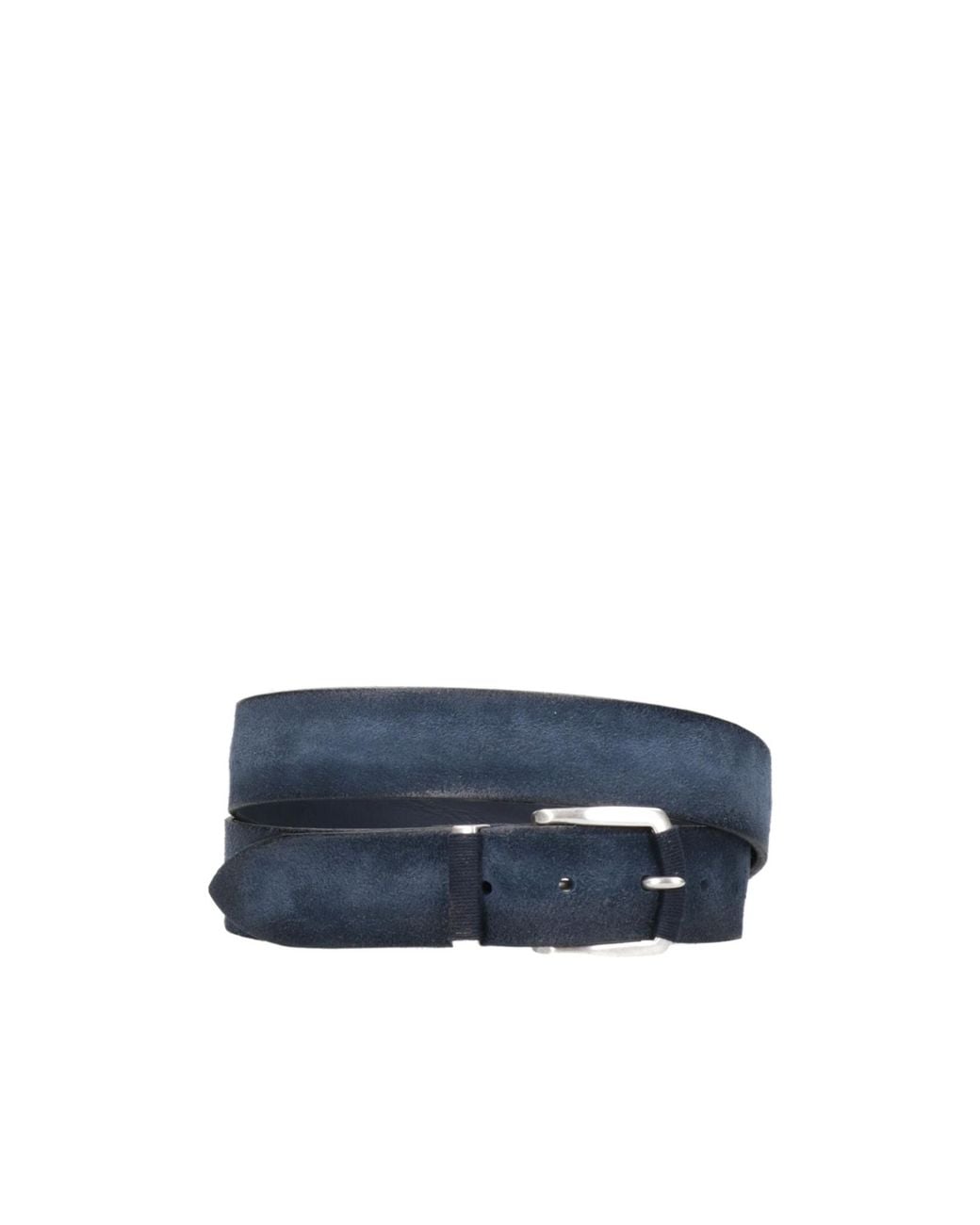 Orciani Blue Pin Buckle Belt for men