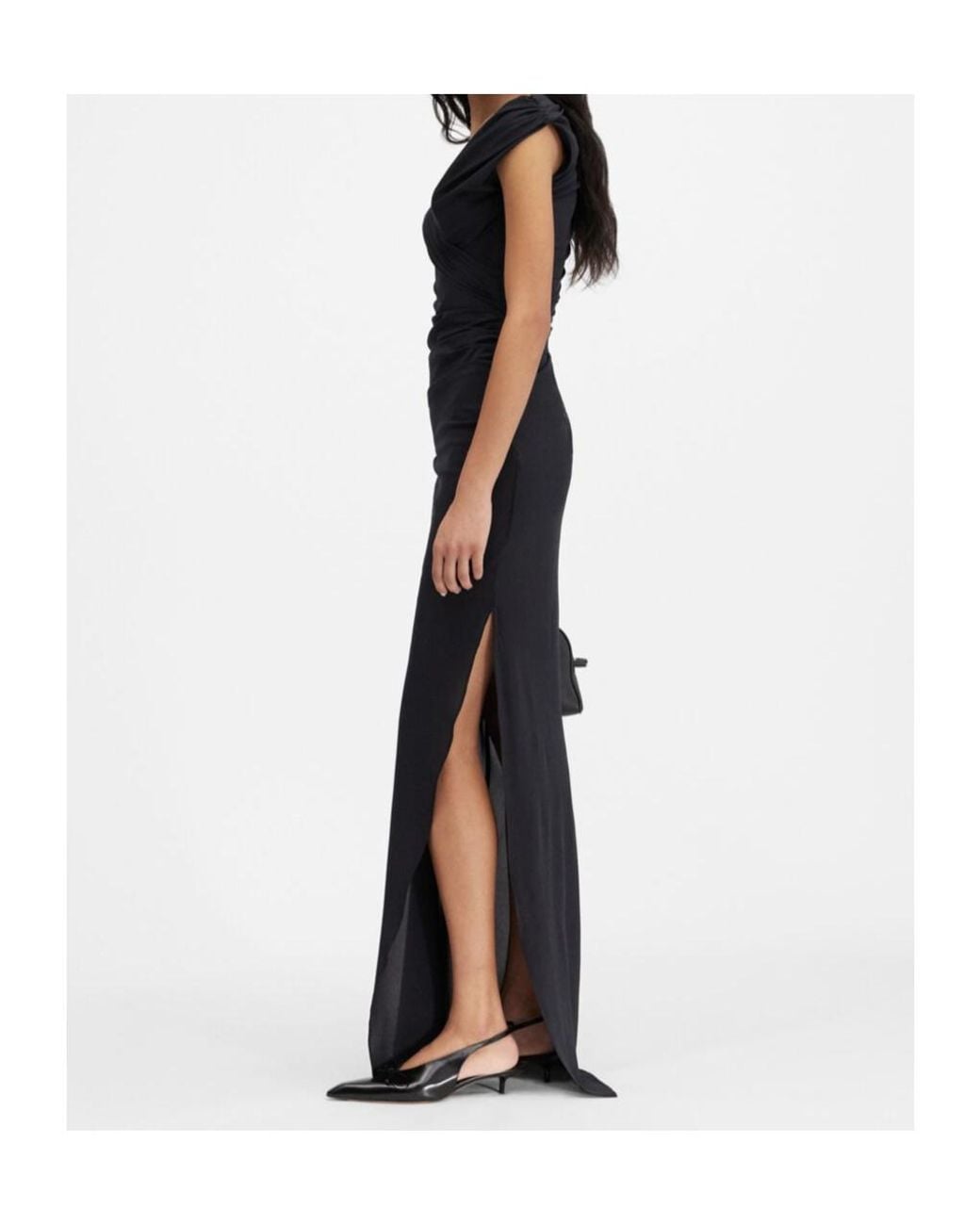 Jacquemus Black La Robe Rita Longue Maxi Dress
