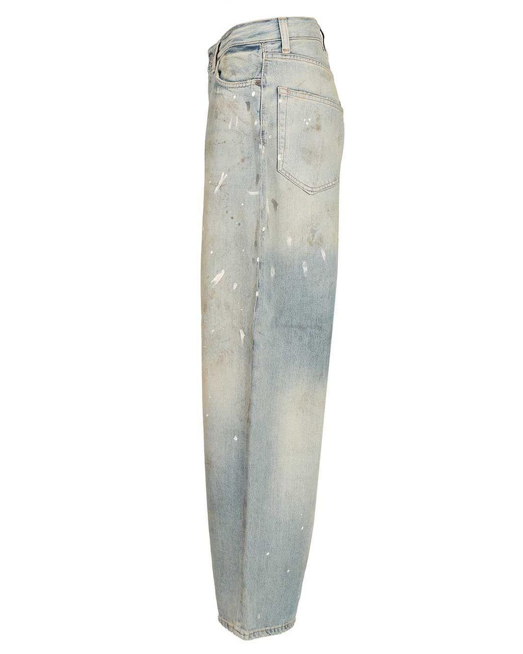 Acne Blue Denim Cotton Jeans