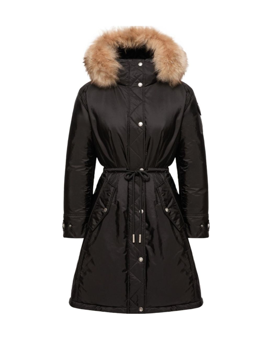 Moncler Black Moustique Hooded Down Jacket