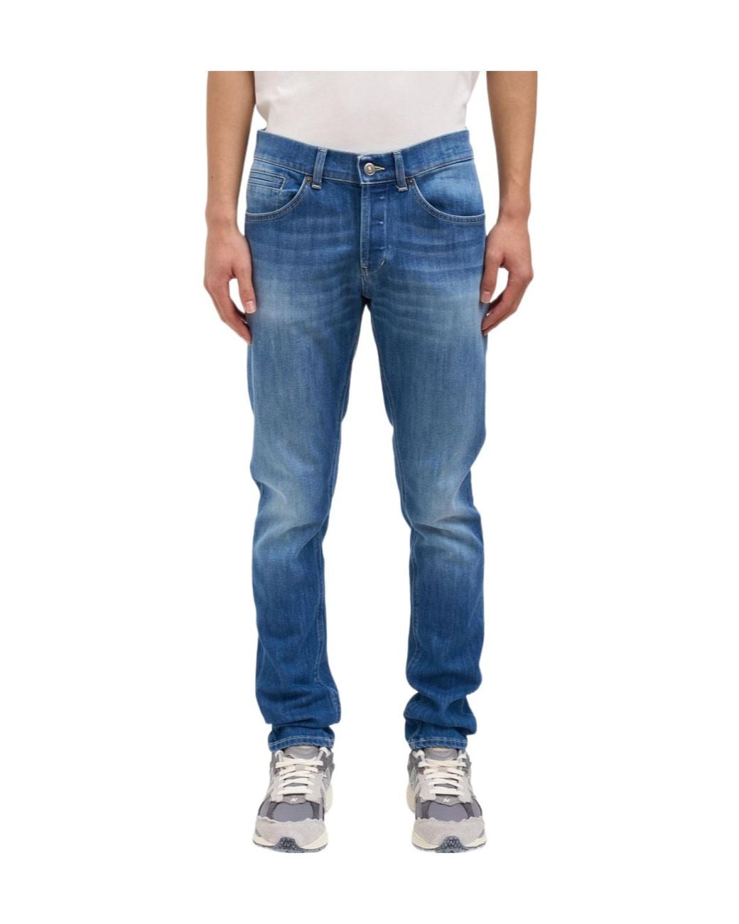 Dondup Blue George Slim Fit Jeans for men