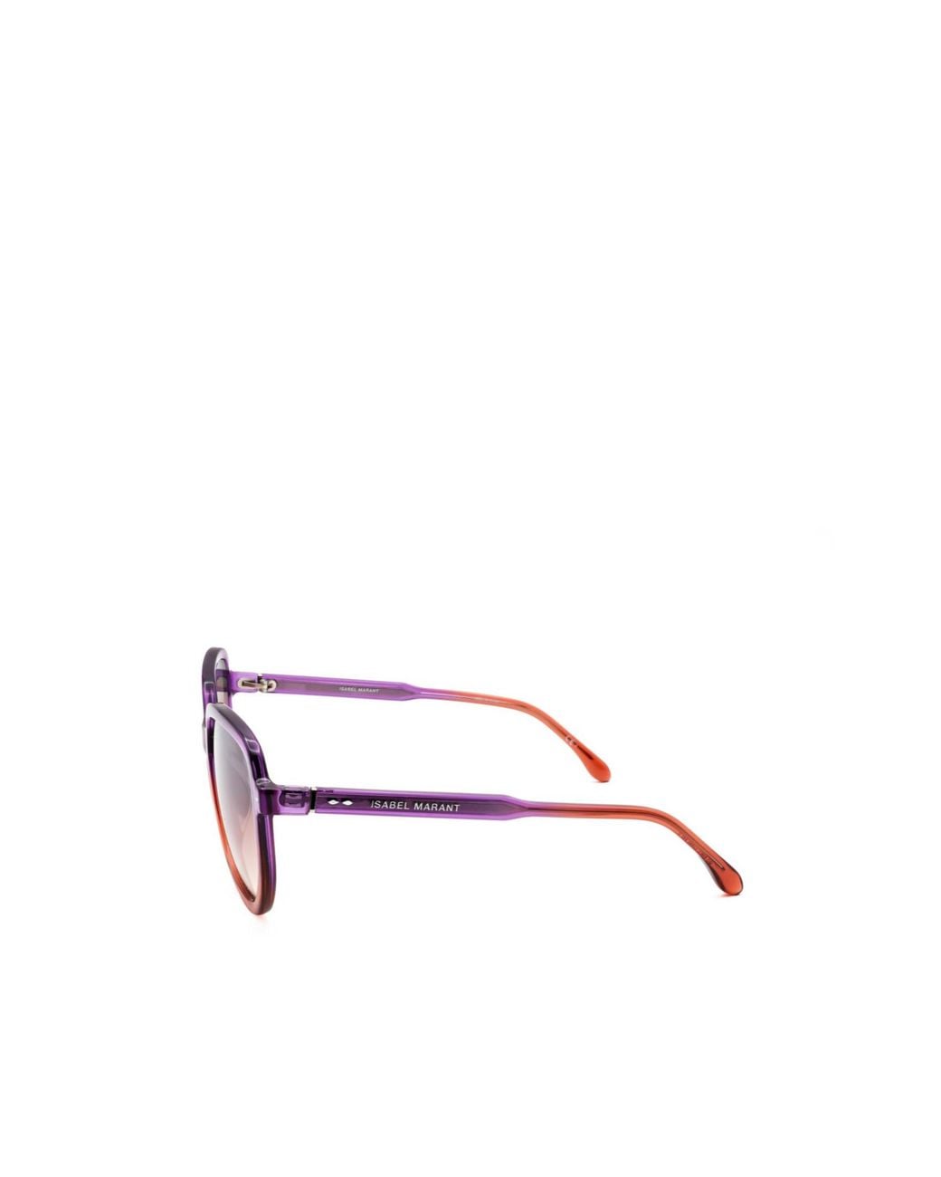 Isabel Marant Pink Geometric Frame Sunglasses