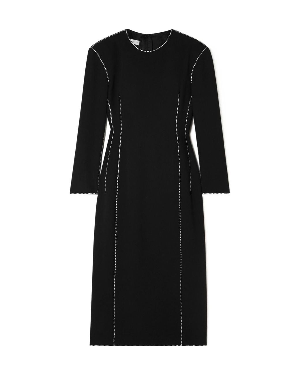 Dries Van Noten Black Long Sleeve Dress