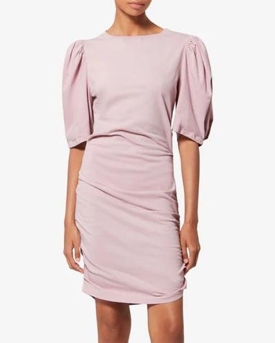 Isabel Marant Pink Isabel Marant Étoile Mylda Gathered Mini Dress