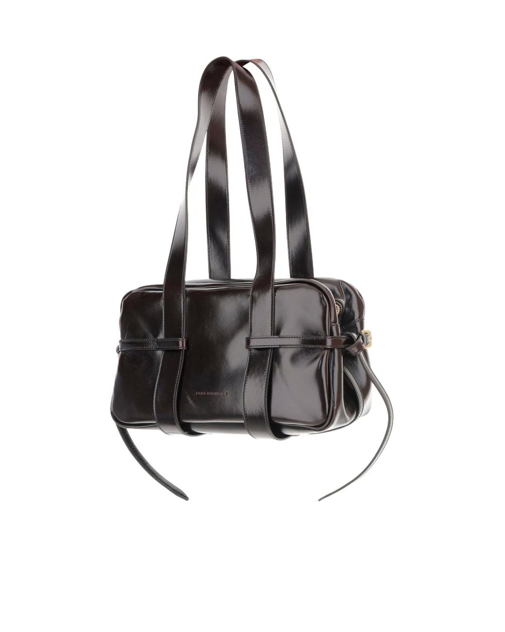 Dries Van Noten Black Zippered Shoulder Bag