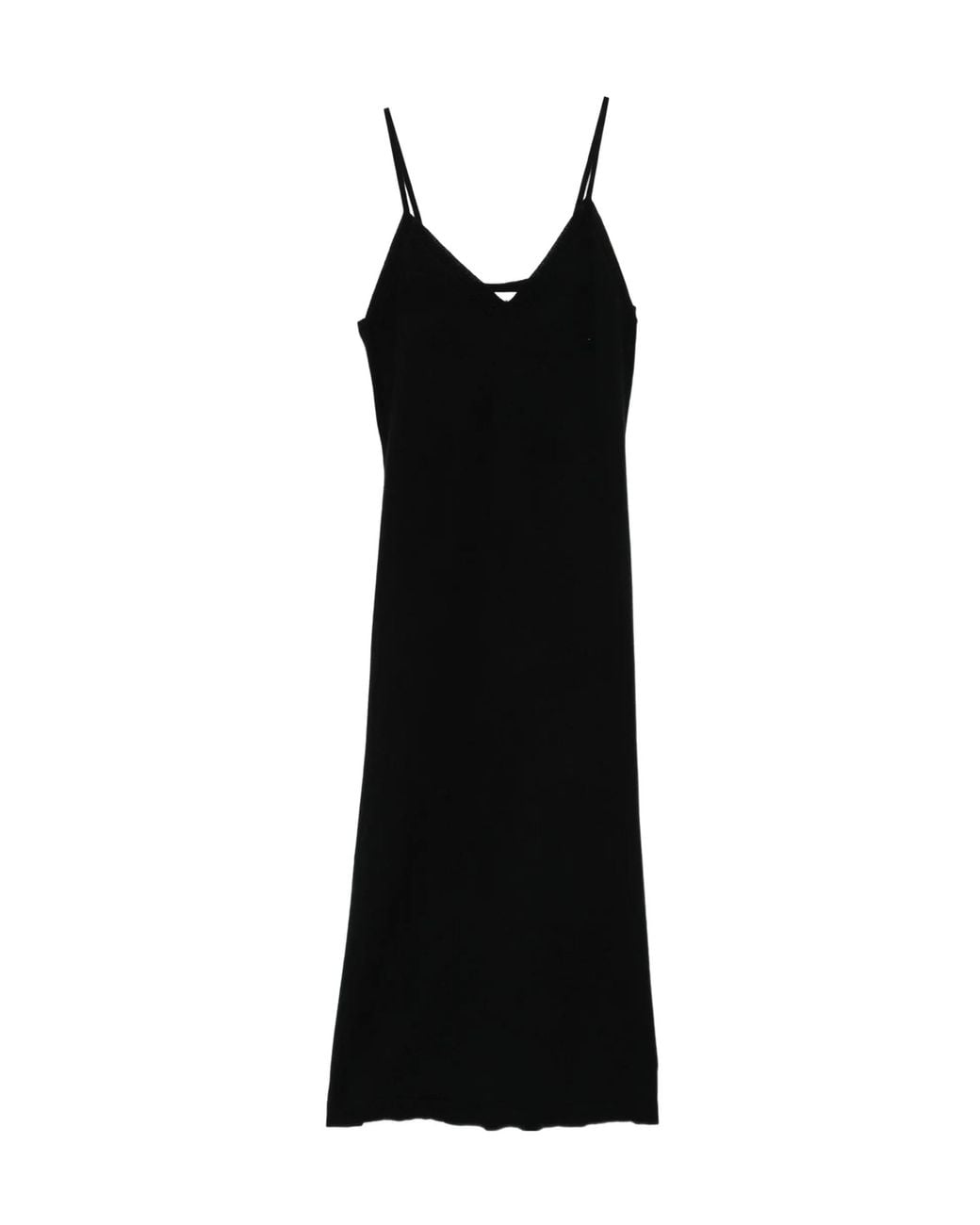 Lisa Yang Black Marlie Spaghetti Strap Maxi Dress