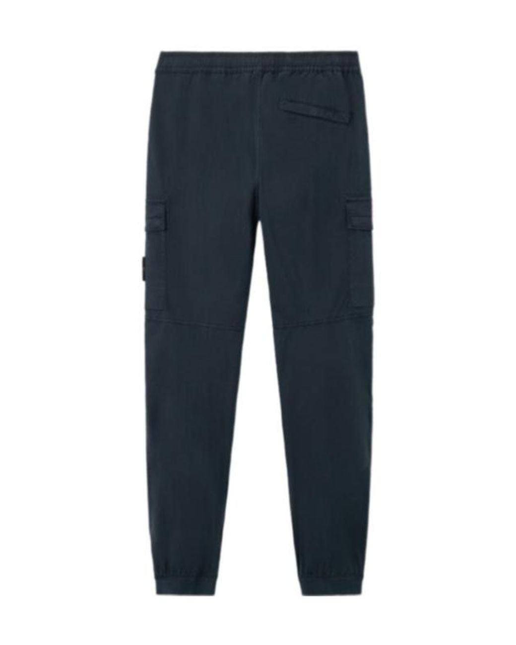Stone Island Blue Regular-Tapered-Fit Cargo Pants With Drawstring Waistband for men