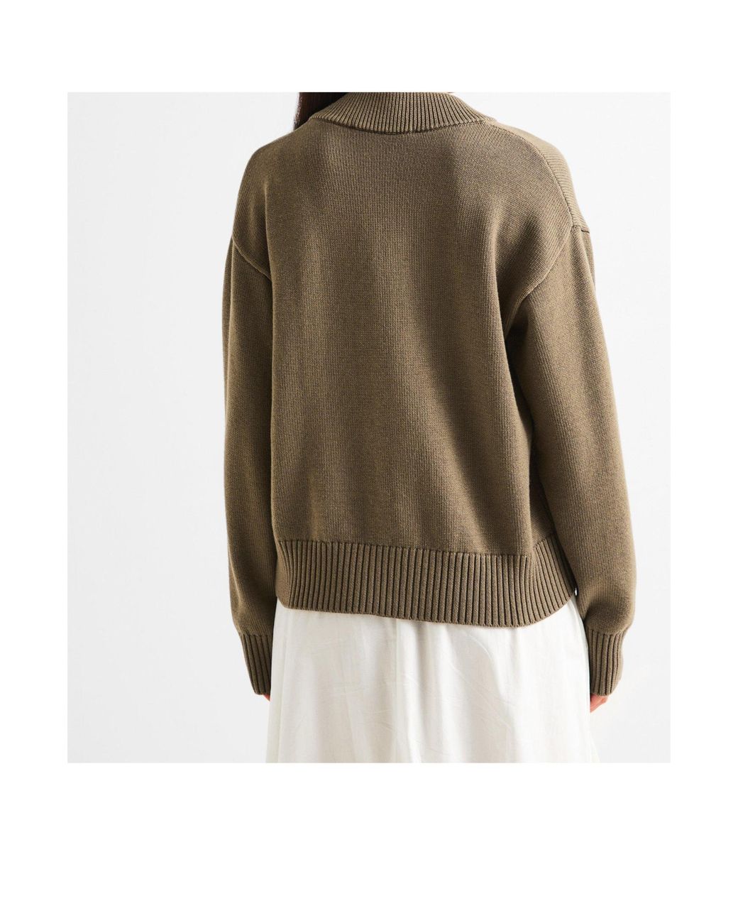 AMI Green Cardigan