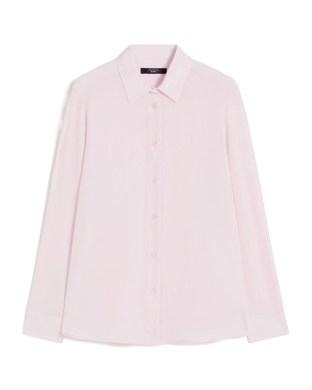 Weekend by Maxmara Pink Buttoned Silk Shirt