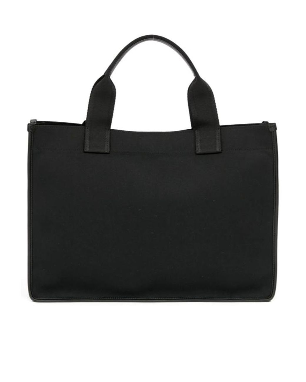 Maison Margiela Black Small Cabas Top Handle Tote Bag