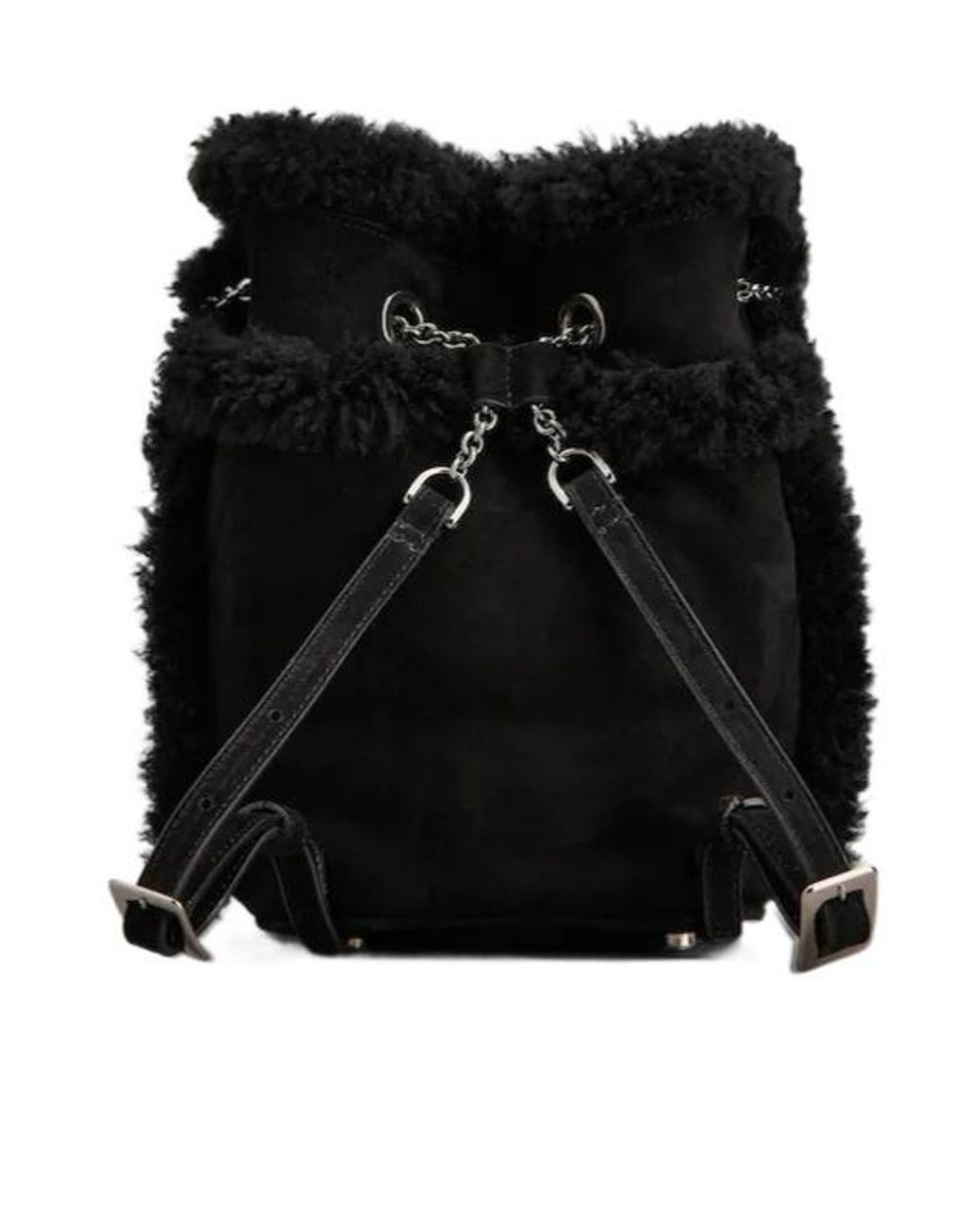 Roger Vivier Black Tres Vivier Backpack