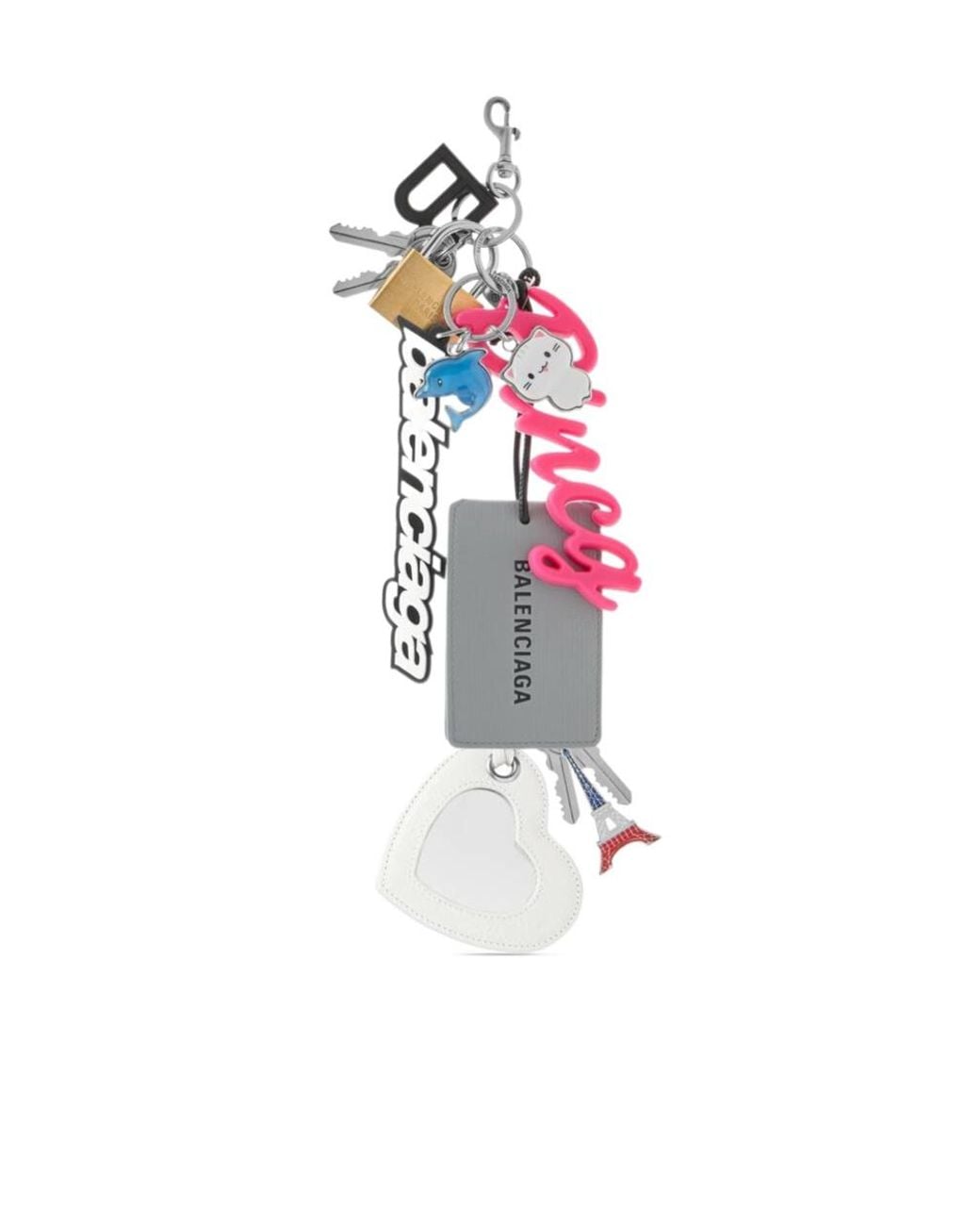 Balenciaga Red Turner Charm/Keychain