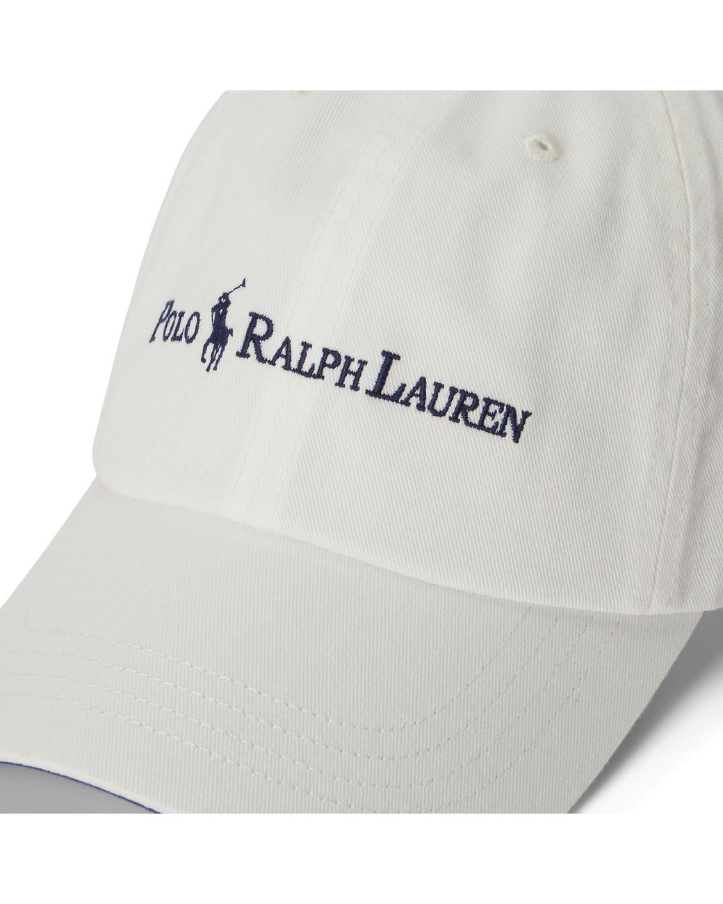 Polo Ralph Lauren White Classic Sports Baseball Cap