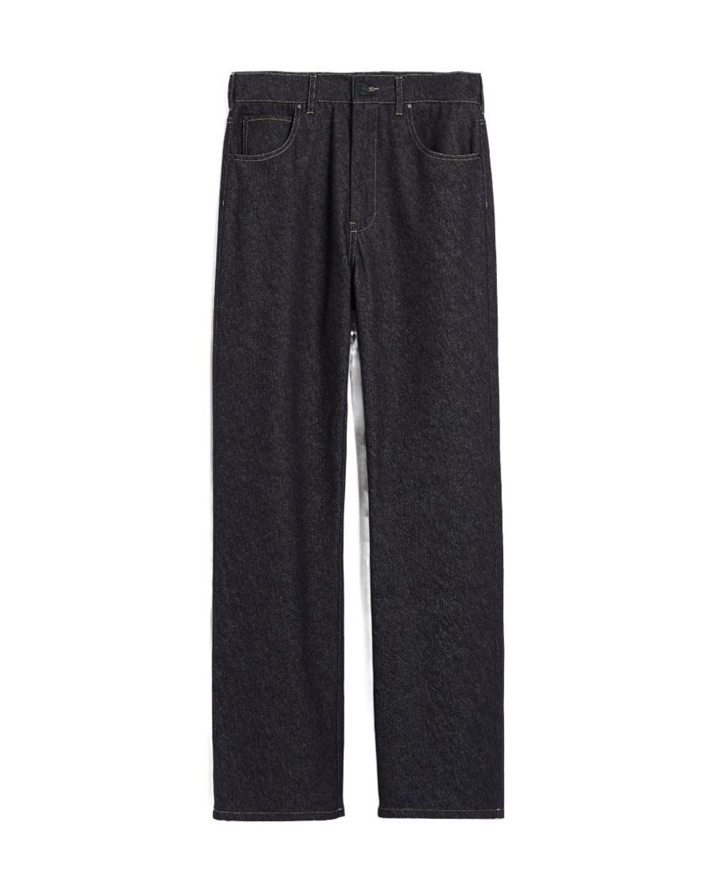 Max Mara Black High-Rise Straight-Leg Jeans
