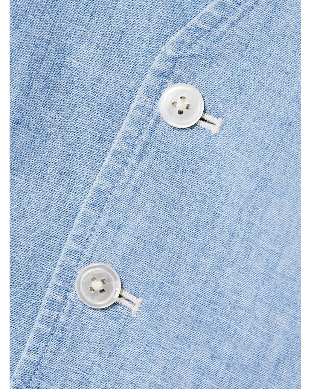Polo Ralph Lauren Blue Sleeveless Buttoned Waistcoat