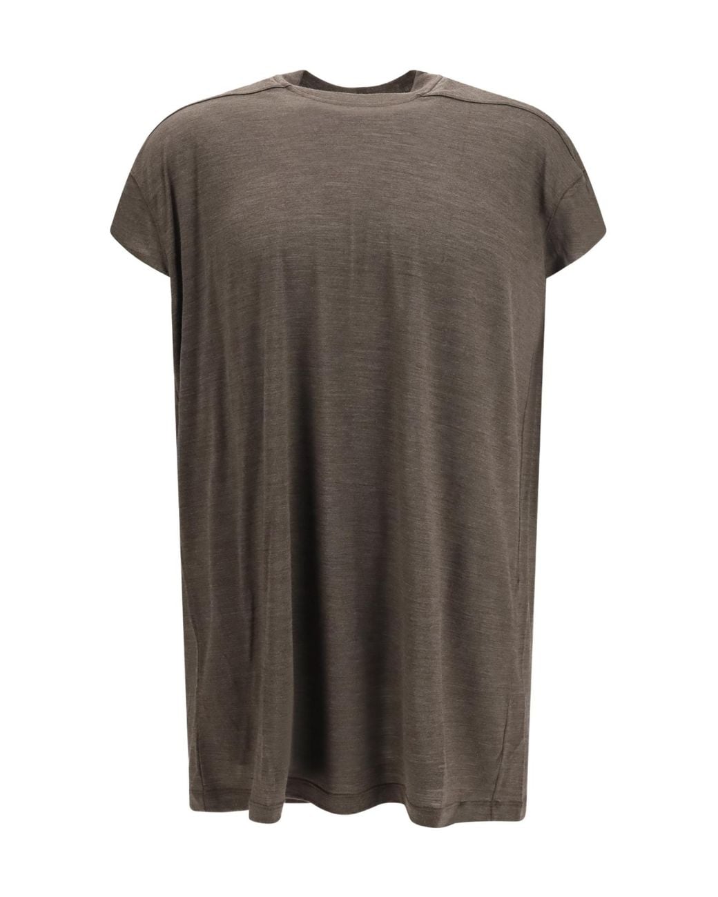 Rick Owens Gray Jumbo Oversized T-Shirt for men