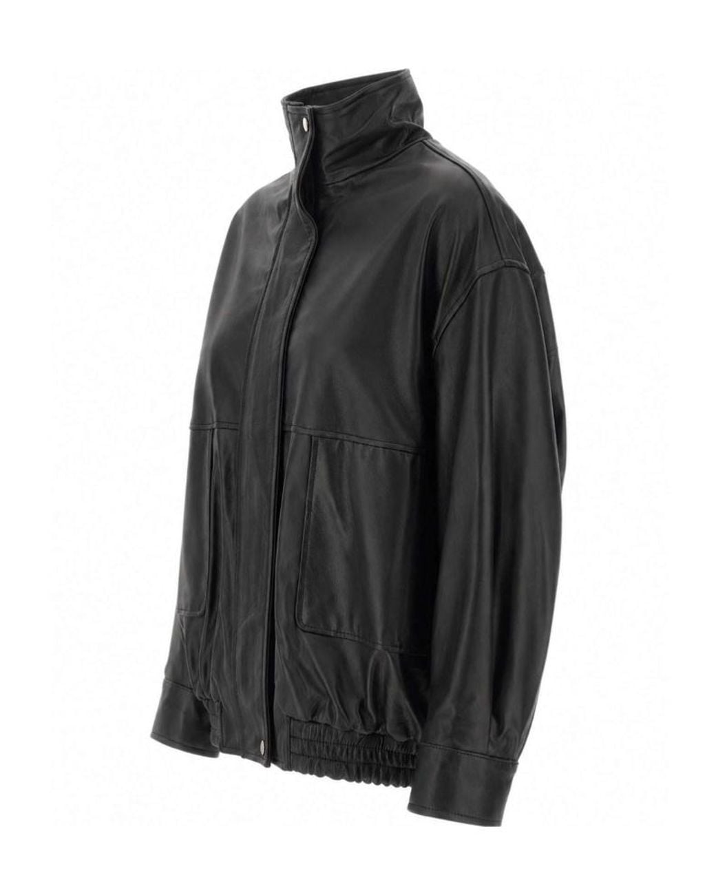 Kaos Black Long-Sleeve Bomber Jacket