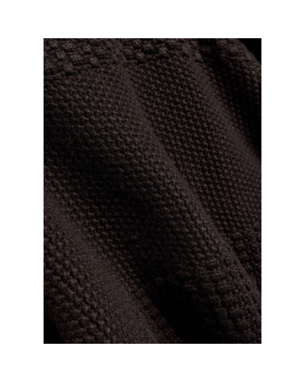 Lisa Yang Black Ribbed Crew Neck Sweater