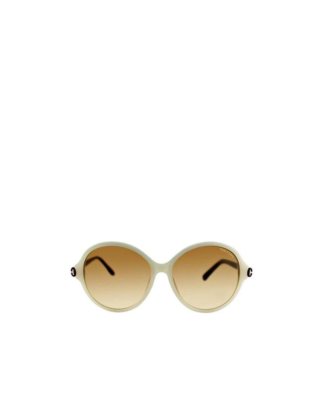 Tom Ford Metallic Logo Sunglasses