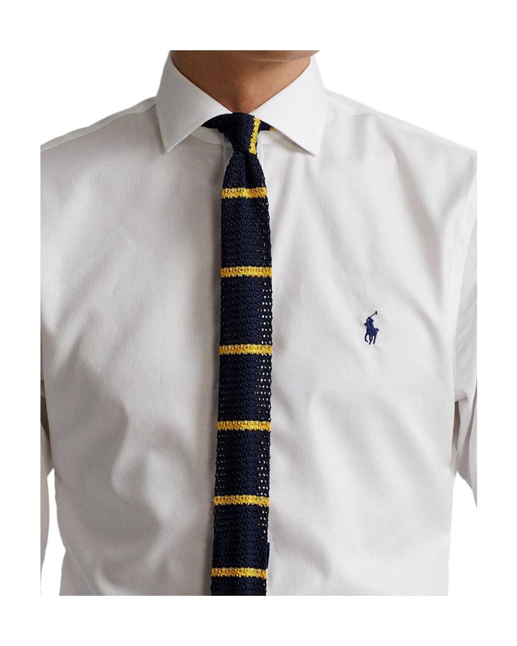 Polo Ralph Lauren White Polo-Pony Cotton Shirt for men