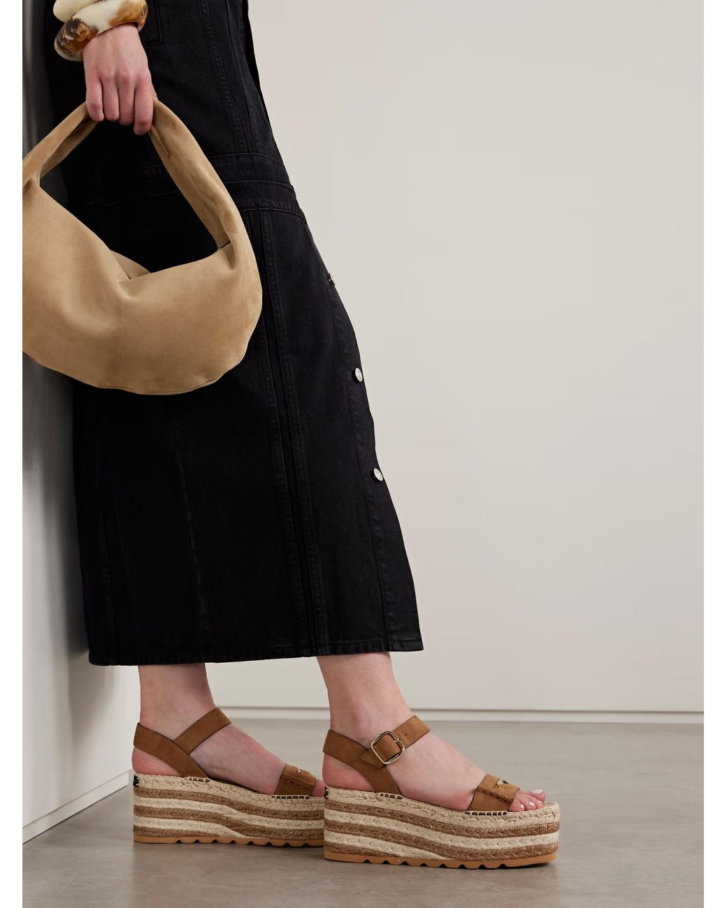 Stella McCartney Brown Gaia Espadrilles