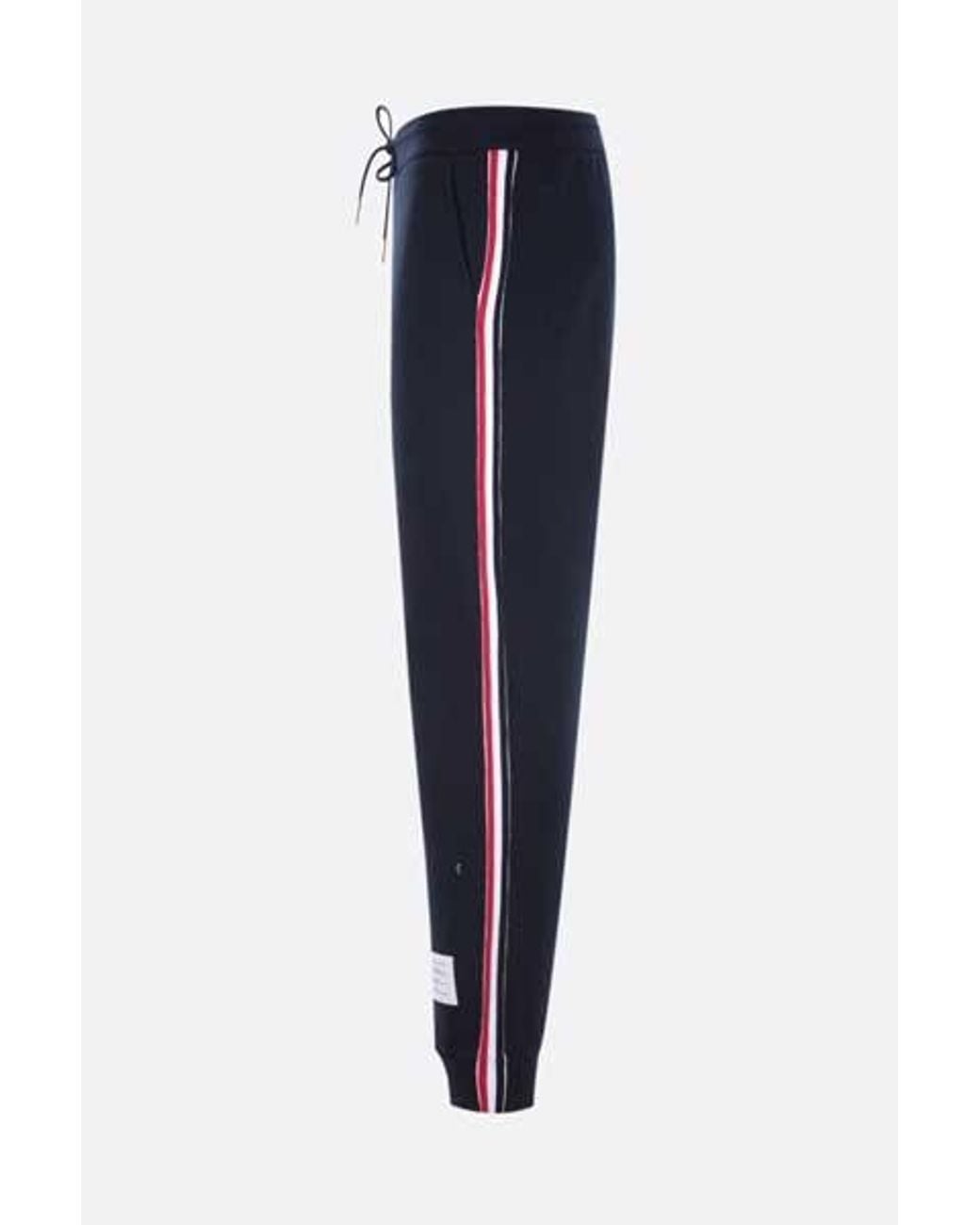 Thom Browne Blue Rwb Stripe Track Pants for men